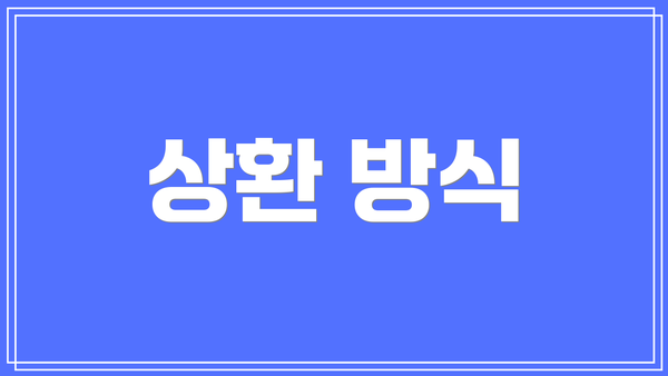 상환 방식