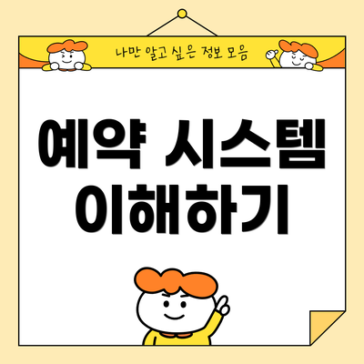 예약 시스템 이해하기