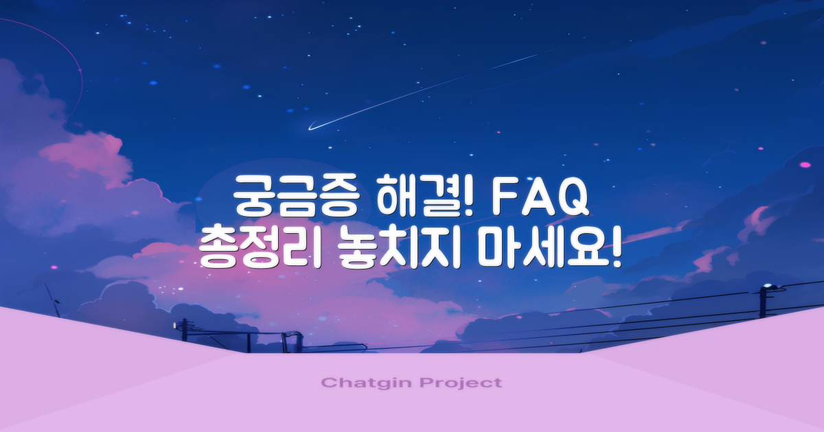 자주 묻는 질문