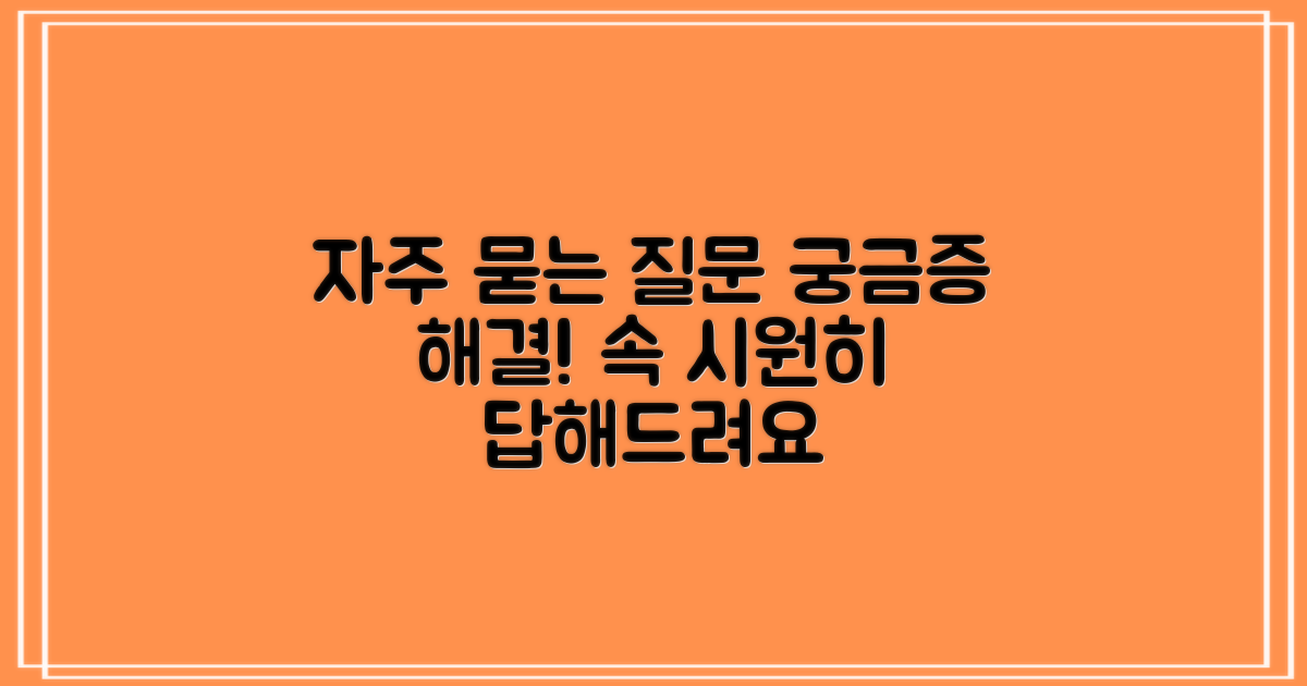 자주 묻는 질문
