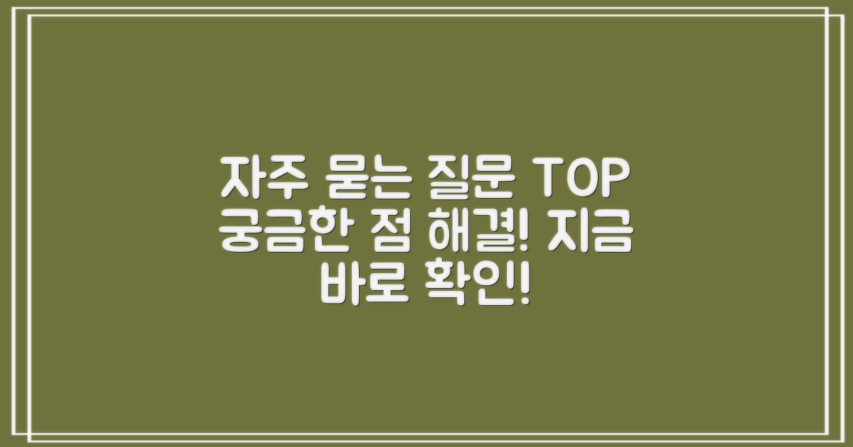 자주 묻는 질문