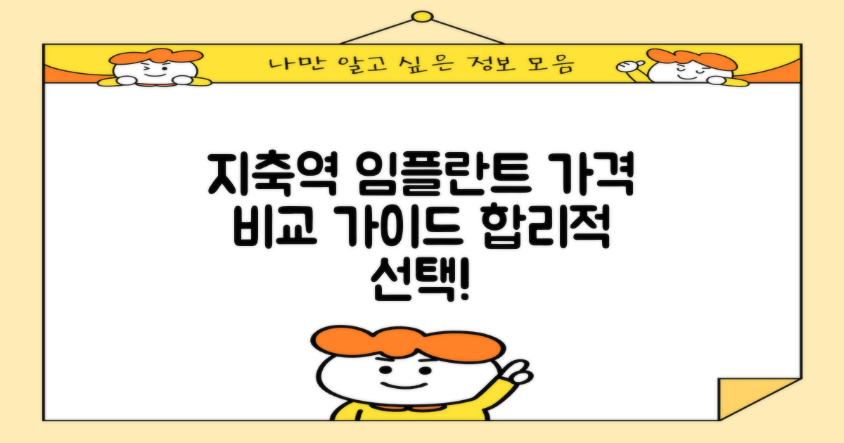 지축역 임플란트, 합리적인 선택을 위한 가격 비교 가이드
