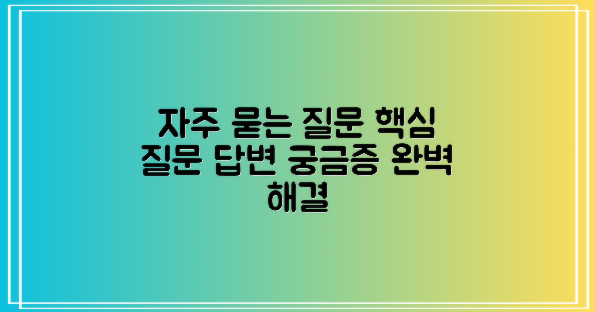 자주 묻는 질문