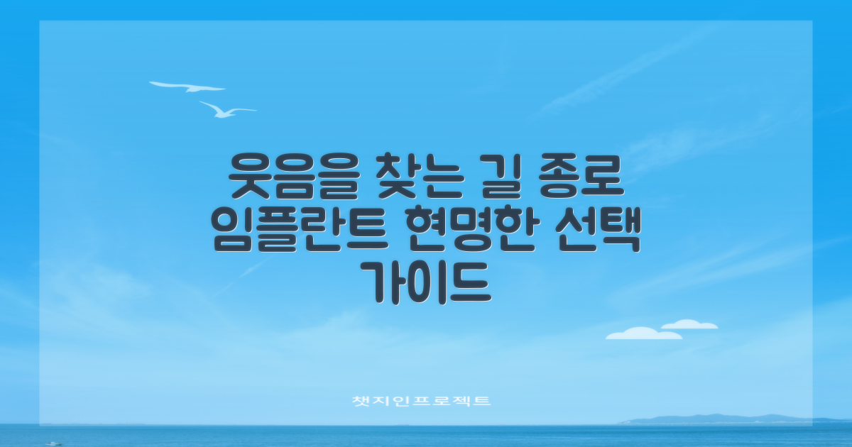 당신의 미소를 되찾는 길: 종로구 임플란트 치과, 현명한 선택을 위한 가이드