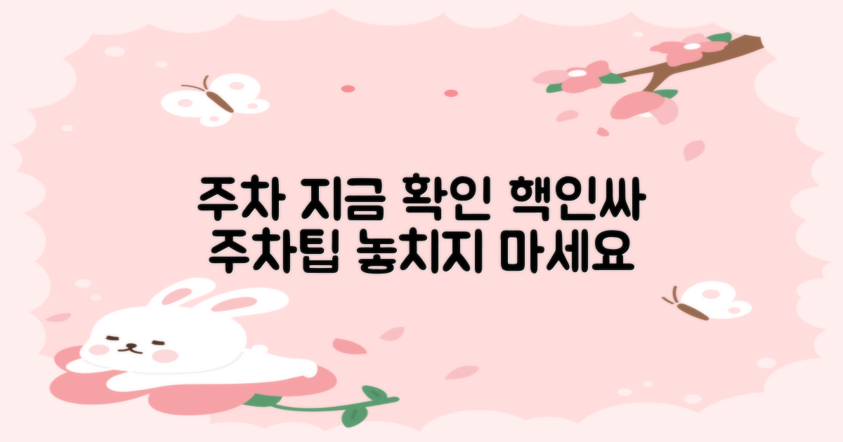 주차 정보, 지금 확인